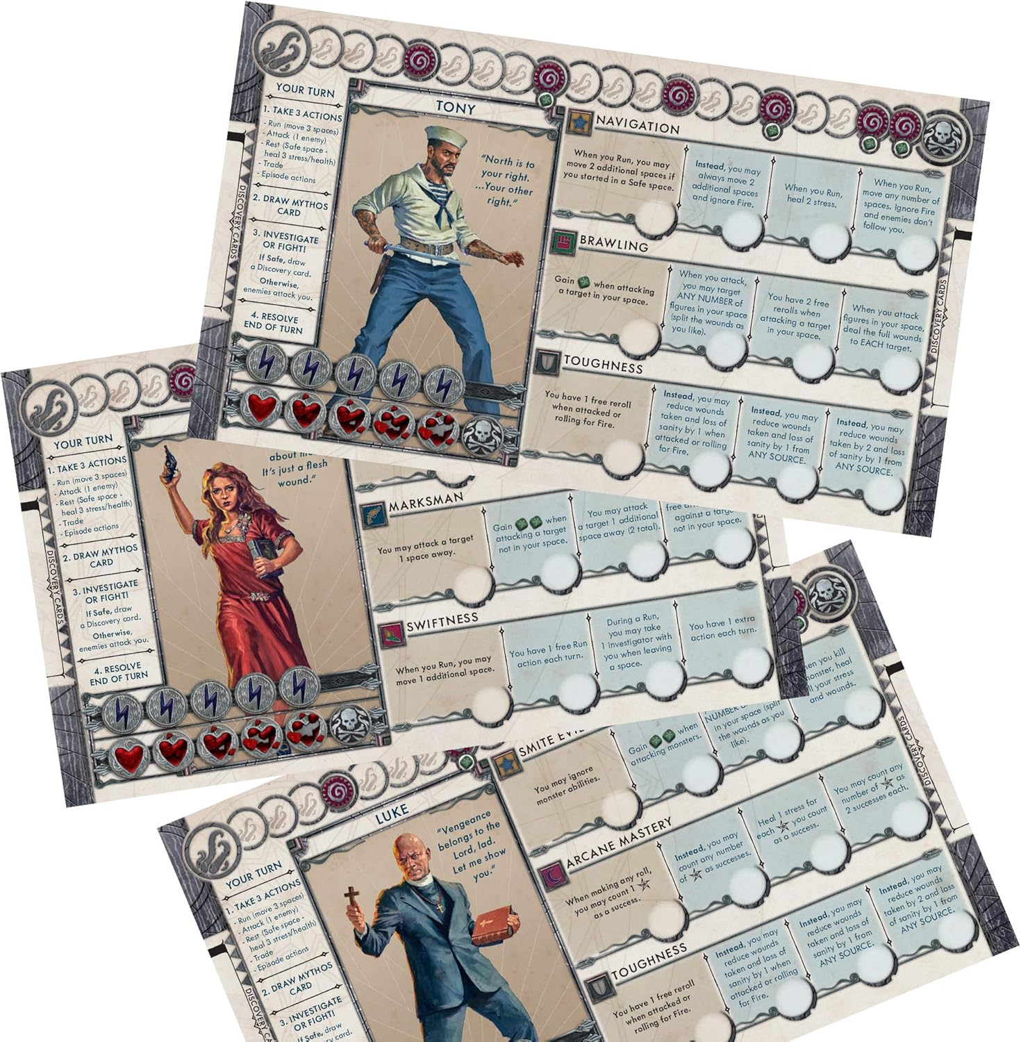 Cool Mini or Not Cthulhu: Death May Die Season 2 Expansion Board Game 4