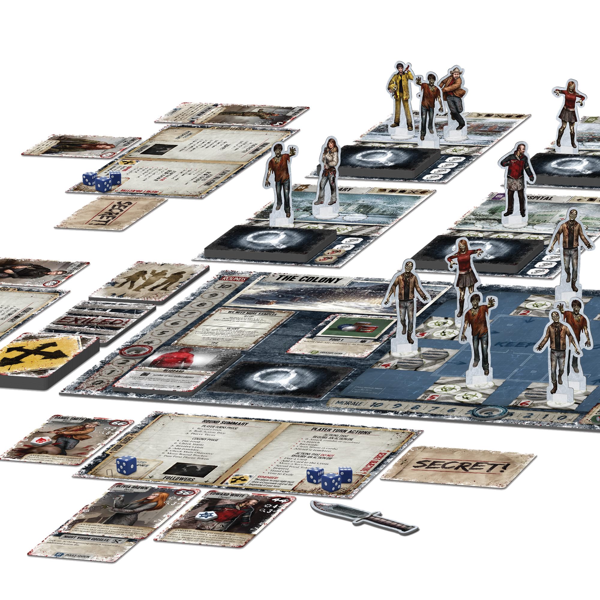 Fantasy Flight Games Dead of Winter: A Crossroads Game Board Game 6