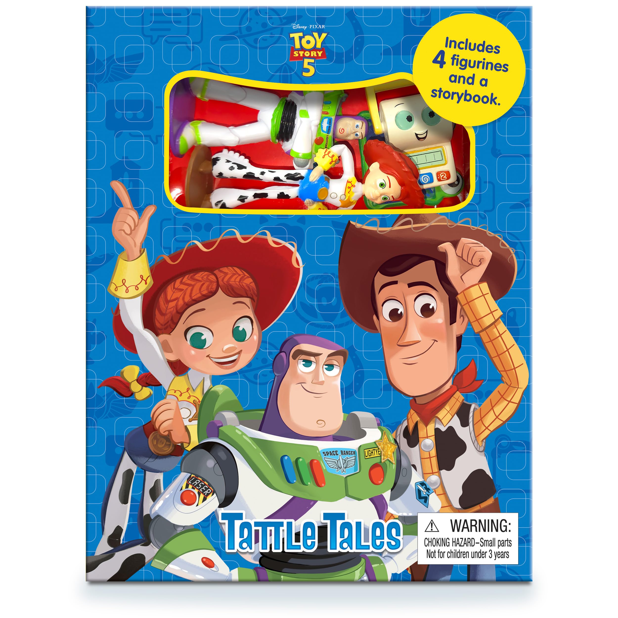 Phidal Disney / Pixar Toy Story 5 Tattle Tales Activity Book | Board Book | Ages 3+