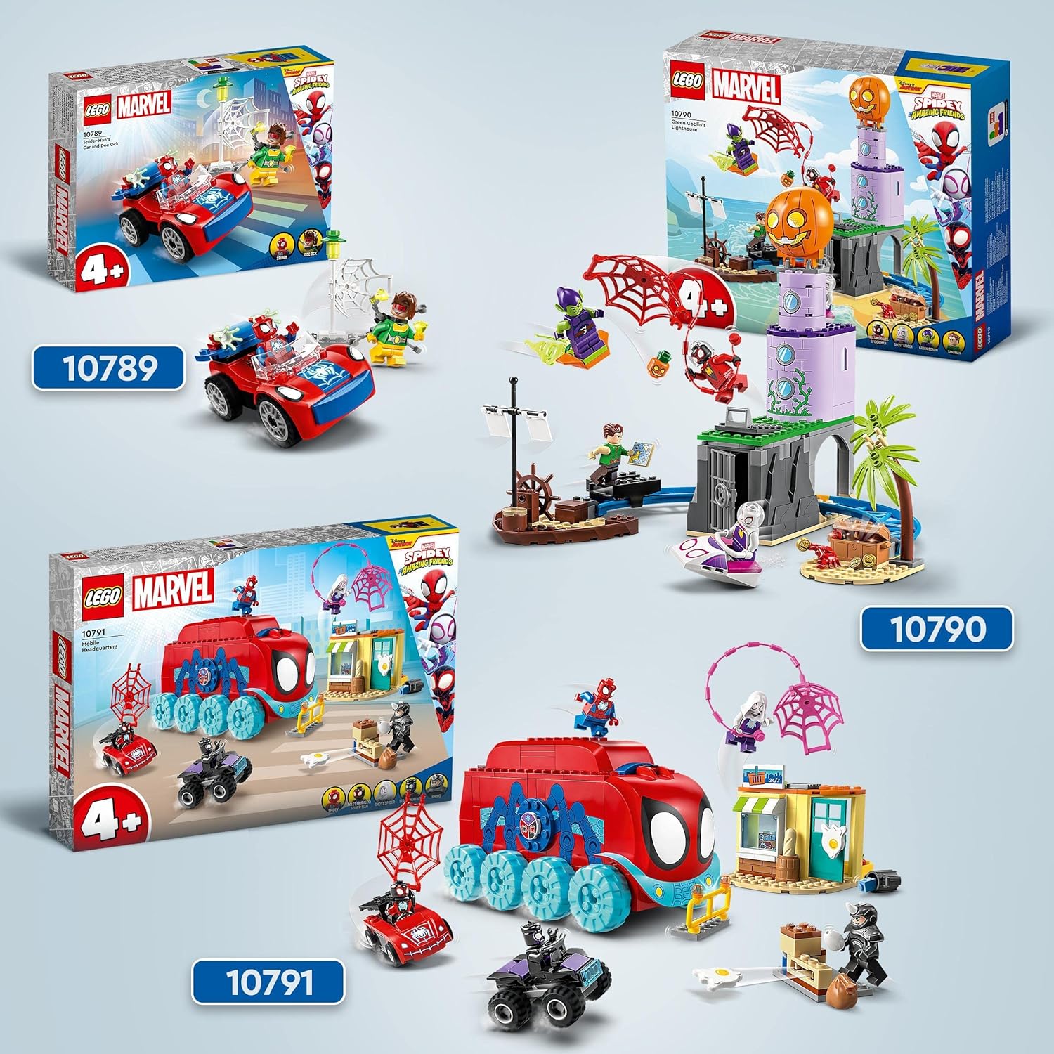 LEGO 10789 Marvel Spider-Mans Auto und Doc Ock Spielset – Bauspielzeug für Kinder ab 4 Jahren 5