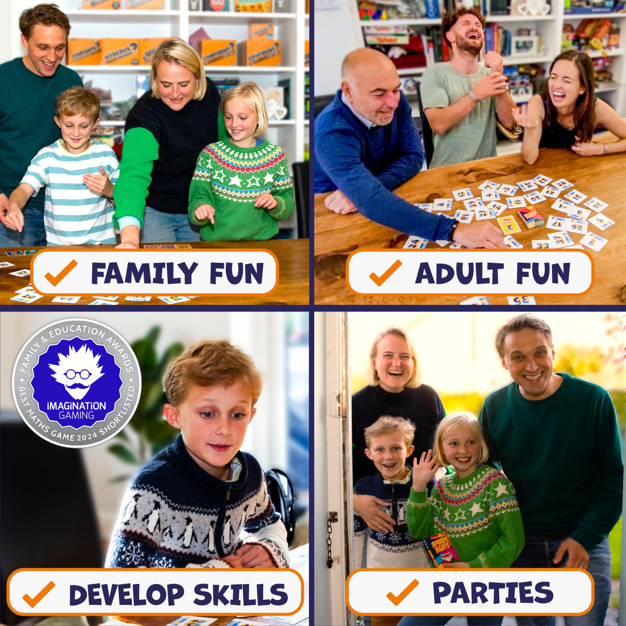 Speedy Pants Hilarious Family Card Game 9