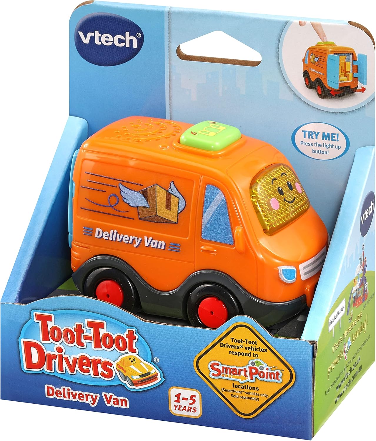 VTech Toot-Toot Drivers Delivery Van - Interactive Musical Toy for Toddlers 1-5 Years 5