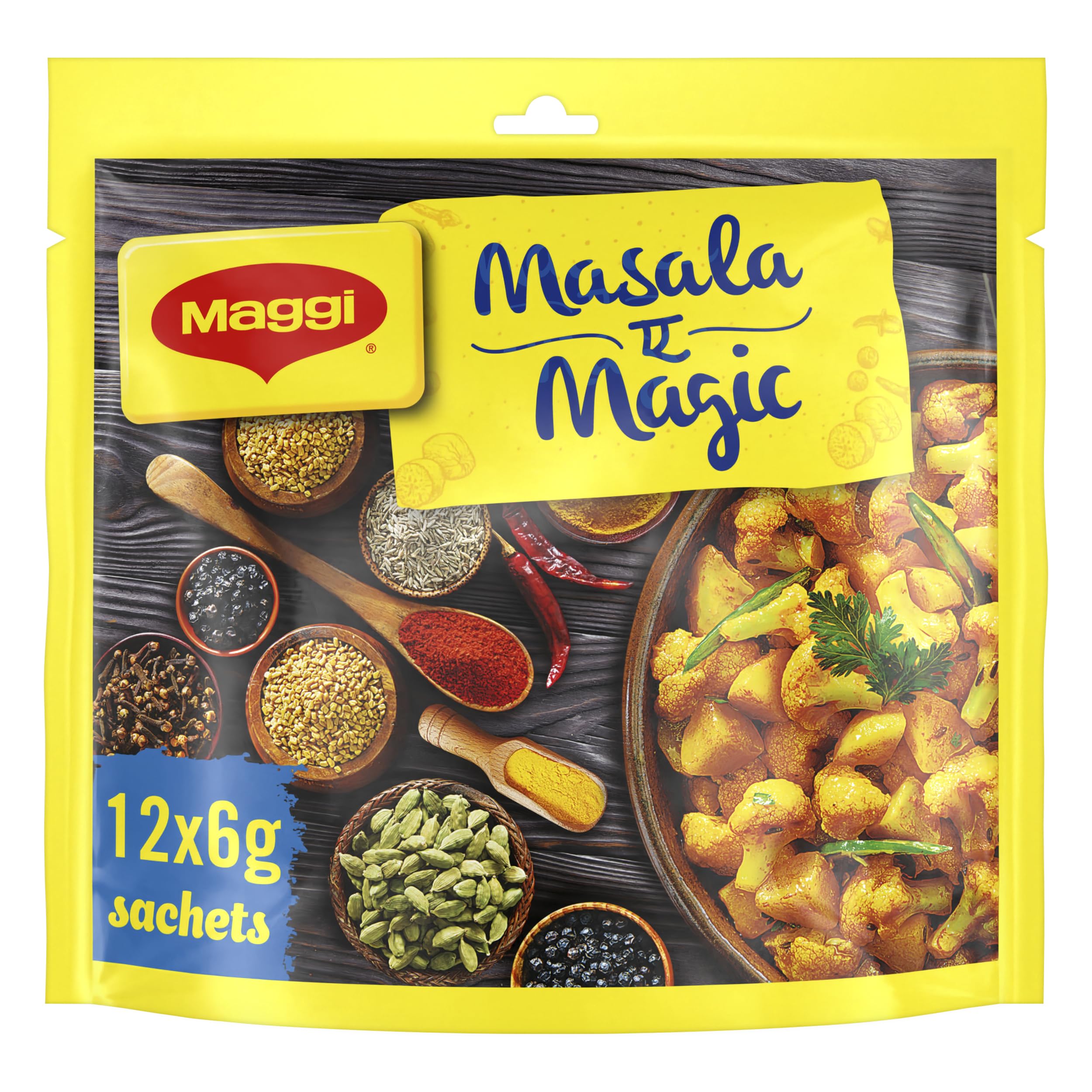 MAGGI Masala Magic Seasoning Mix Powder | 72g Pack of 1 | Made in India