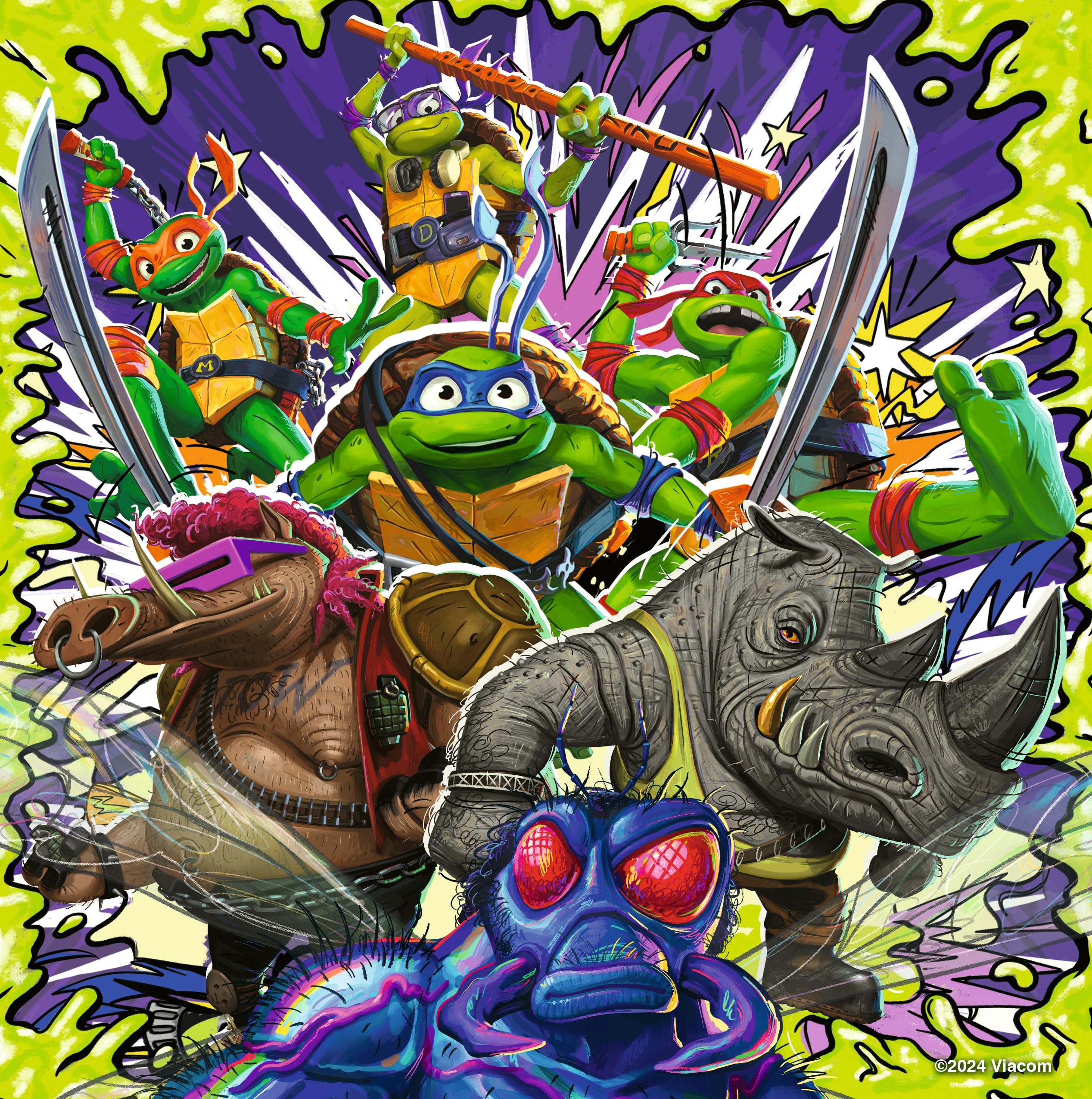 Ravensburger Teenage Mutant Ninja Turtles 3x 49 Piece Jigsaw Puzzles for Kids Age 5+