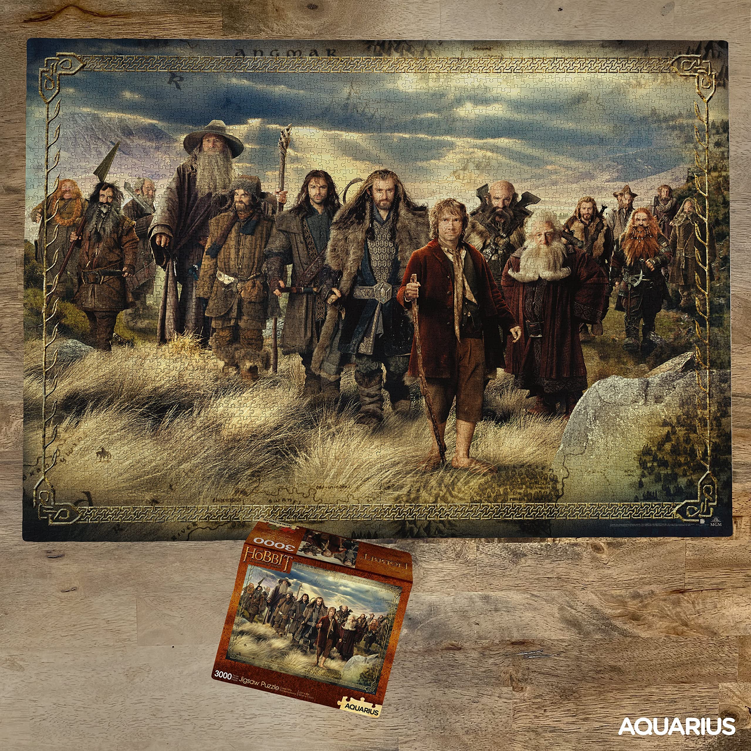 AQUARIUS The Hobbit Puzzle (3000 Piece Jigsaw Puzzle) (68521) 3