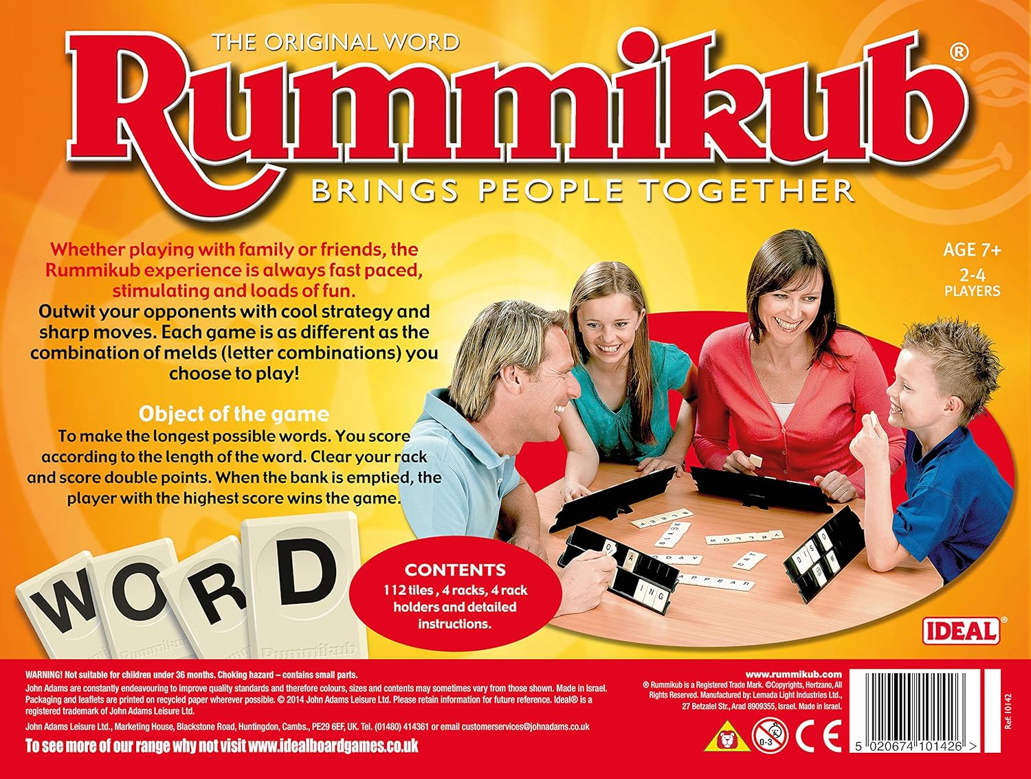 Rummikub Word Board Game 4