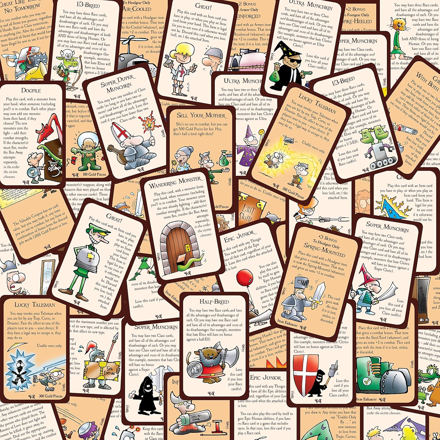 Steve Jackson Games Munchkin 7 Cheat With Both Hands Expansion Pack 6