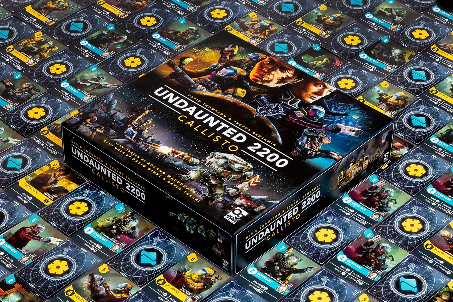 Undaunted: Callisto Sci-Fi Board Game 9