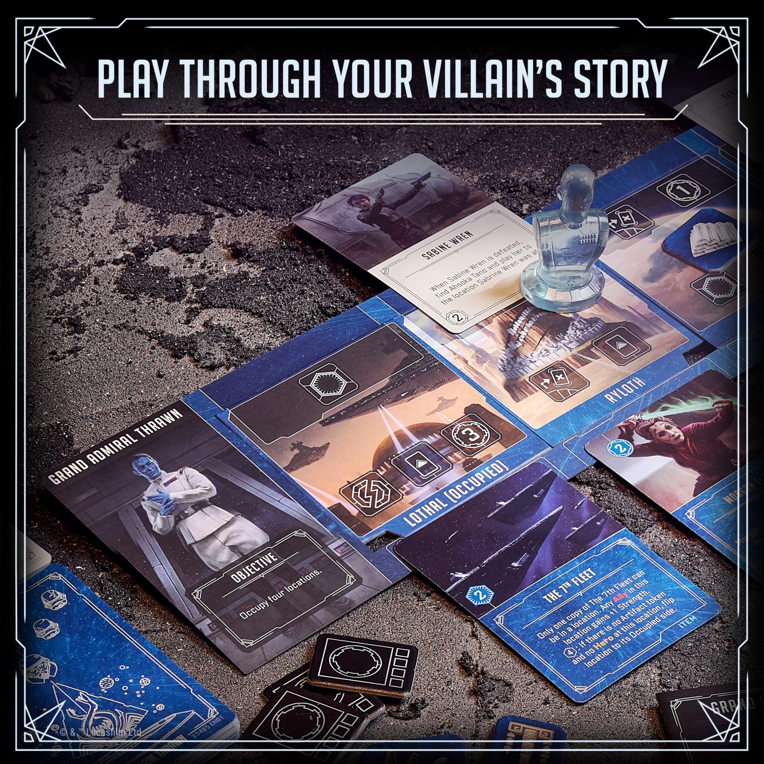 Ravensburger Star Wars Villainous: Cold Tactics Strategy Board Game 3