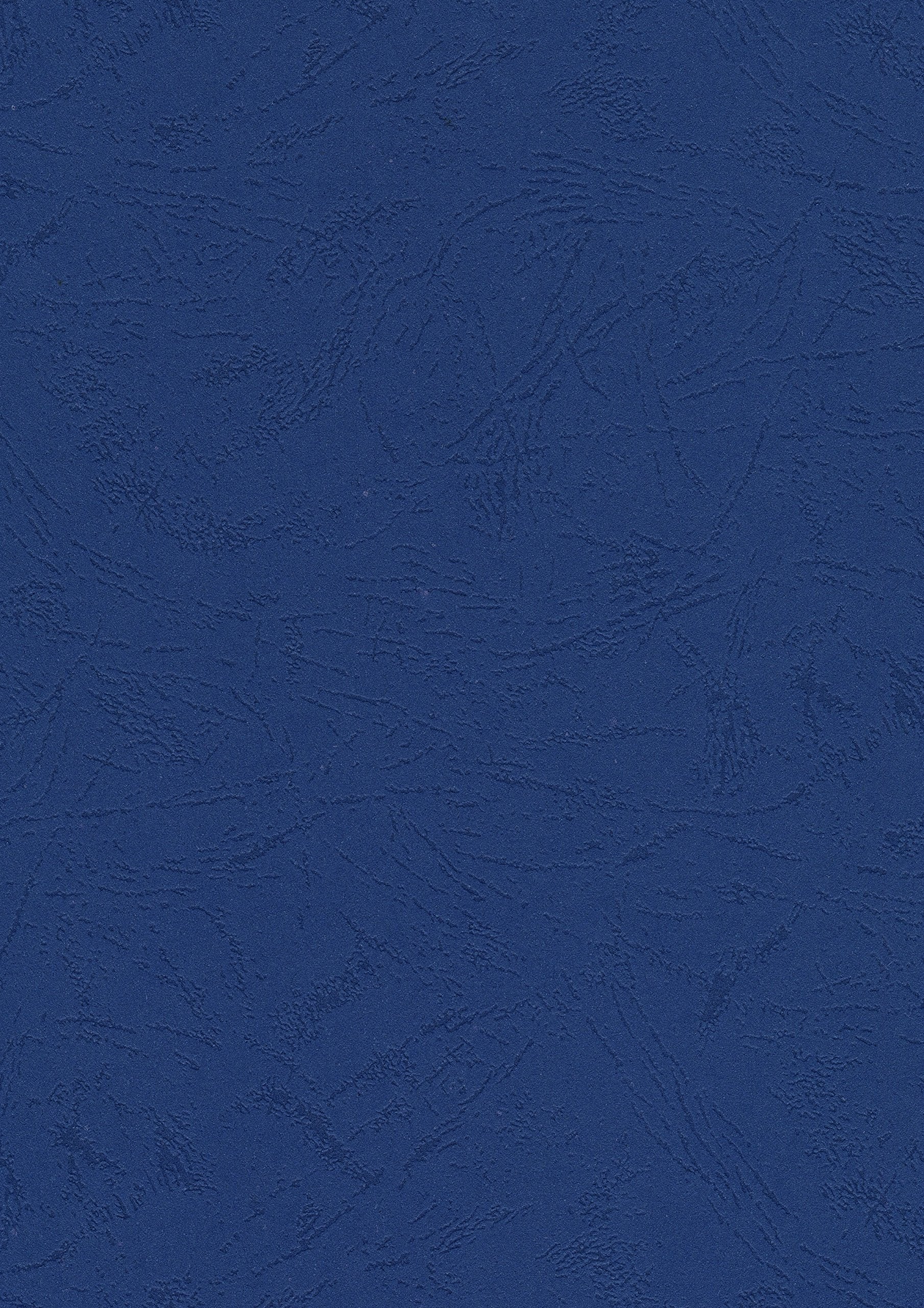 Pavo Premium A4 Leather Grain Binding Covers - Dark Blue | 250 GSM Paper | Pack of 100