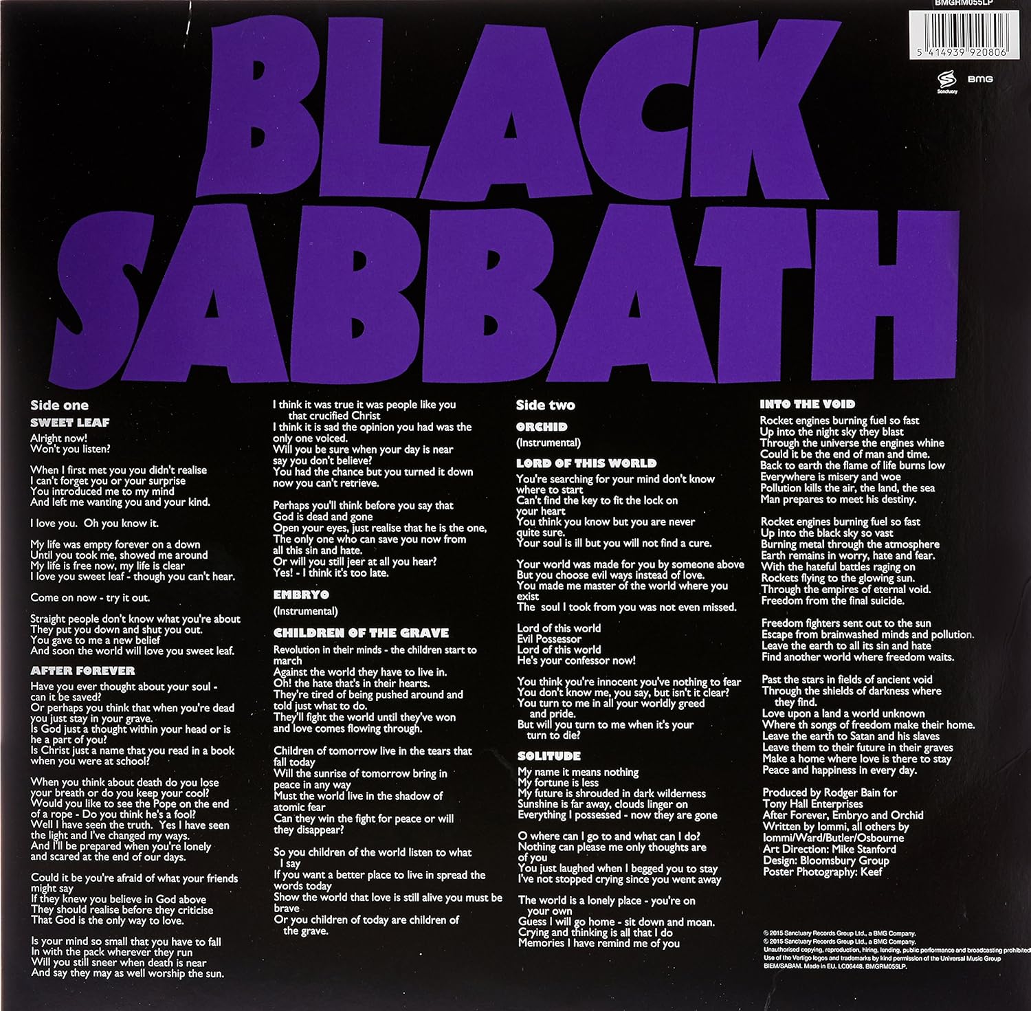 Black Sabbath - Master of Reality [Audio-CD]