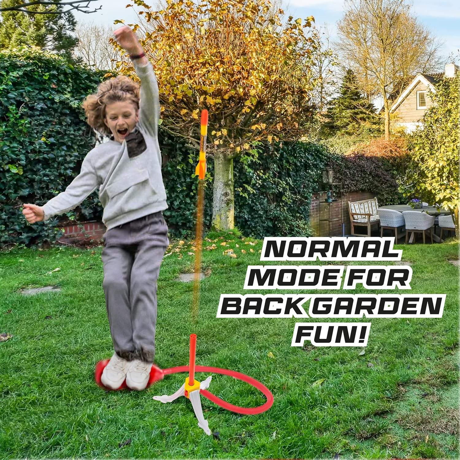 WOW! STUFF HYPR Duelling Battle Rocket - Outdoor Stomp Rocket Playset for Kids 5+ 7