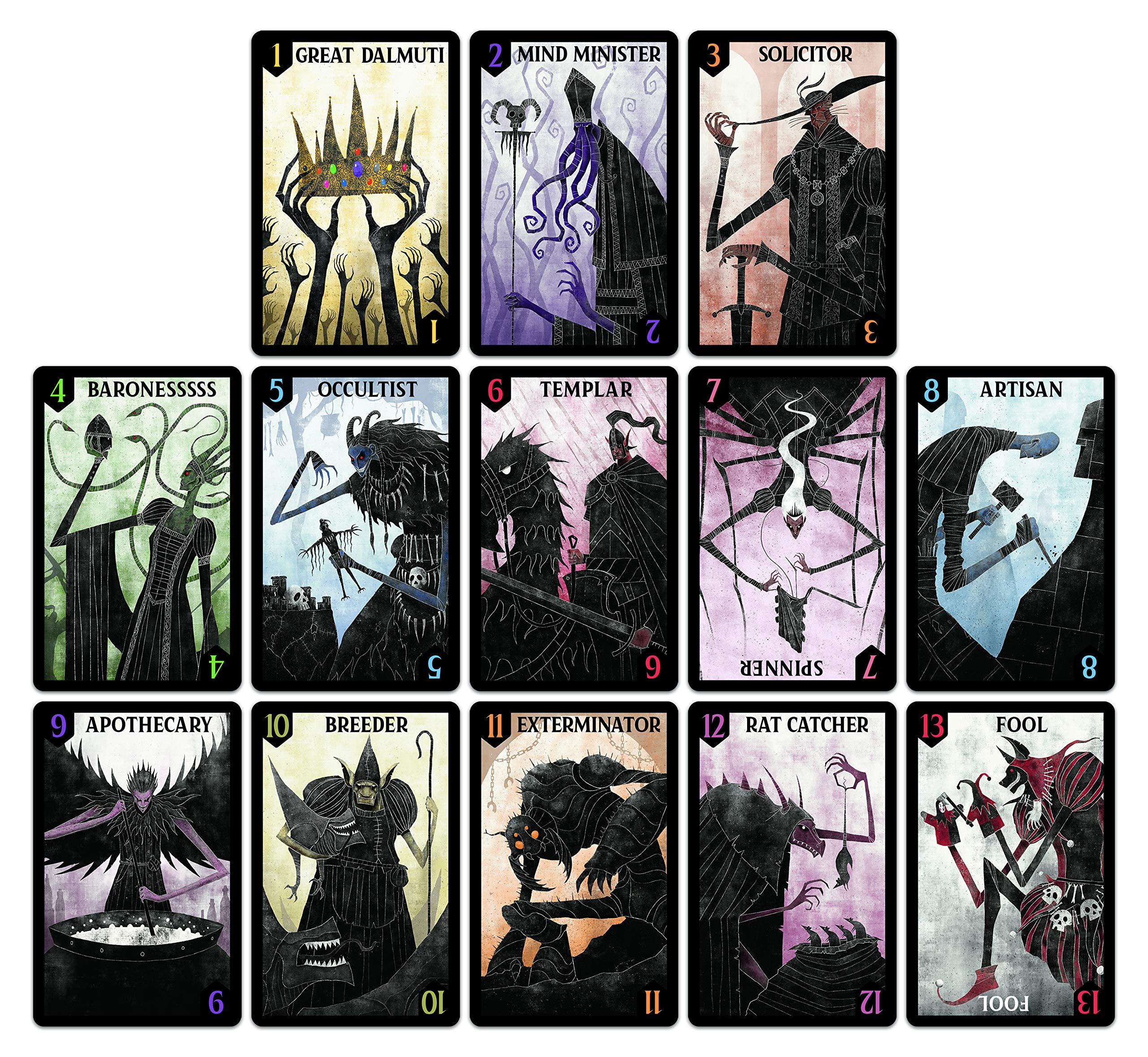 Dungeons &amp; Dragons – Das große Dalmuti-Kartenspiel 5