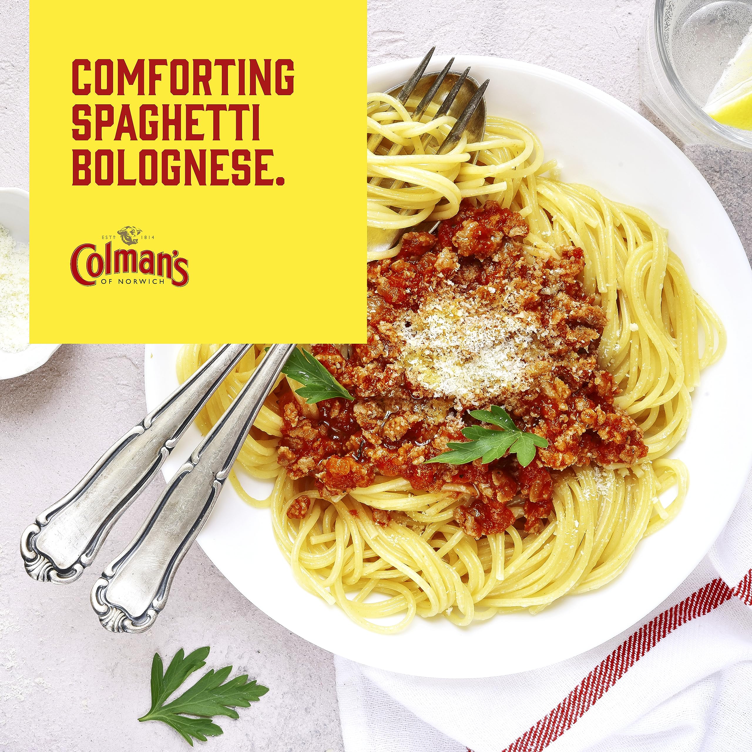 Colman's Spaghetti Bolognese Meal Maker - Quick & Easy Family Sauce Mix (4 Servings) 6