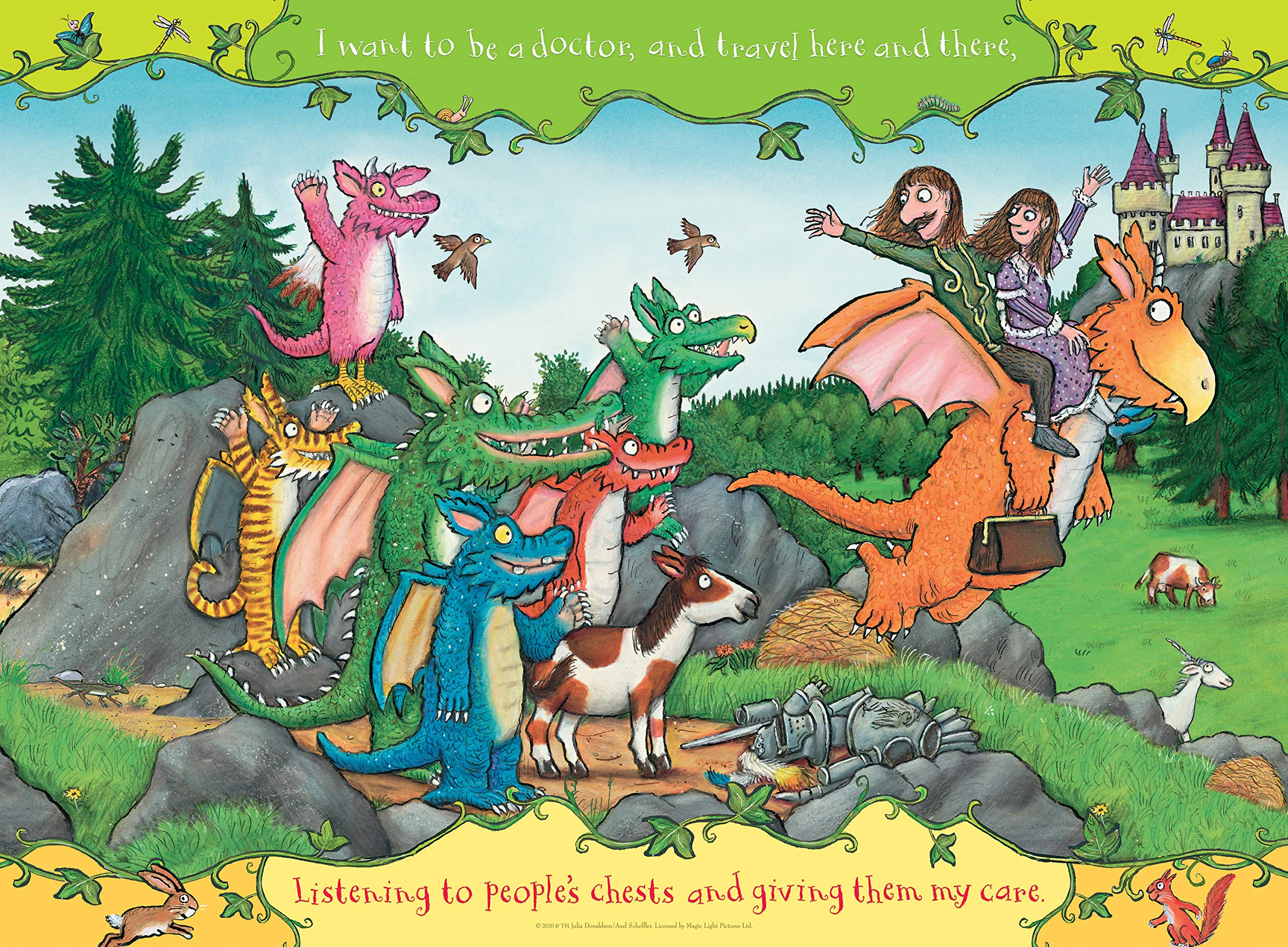 Ravensburger Zog - My First Floor Puzzle - 16 Piece Jigsaw Puzzle for Kids Ages 2+ | 49.3 x 36.2cm