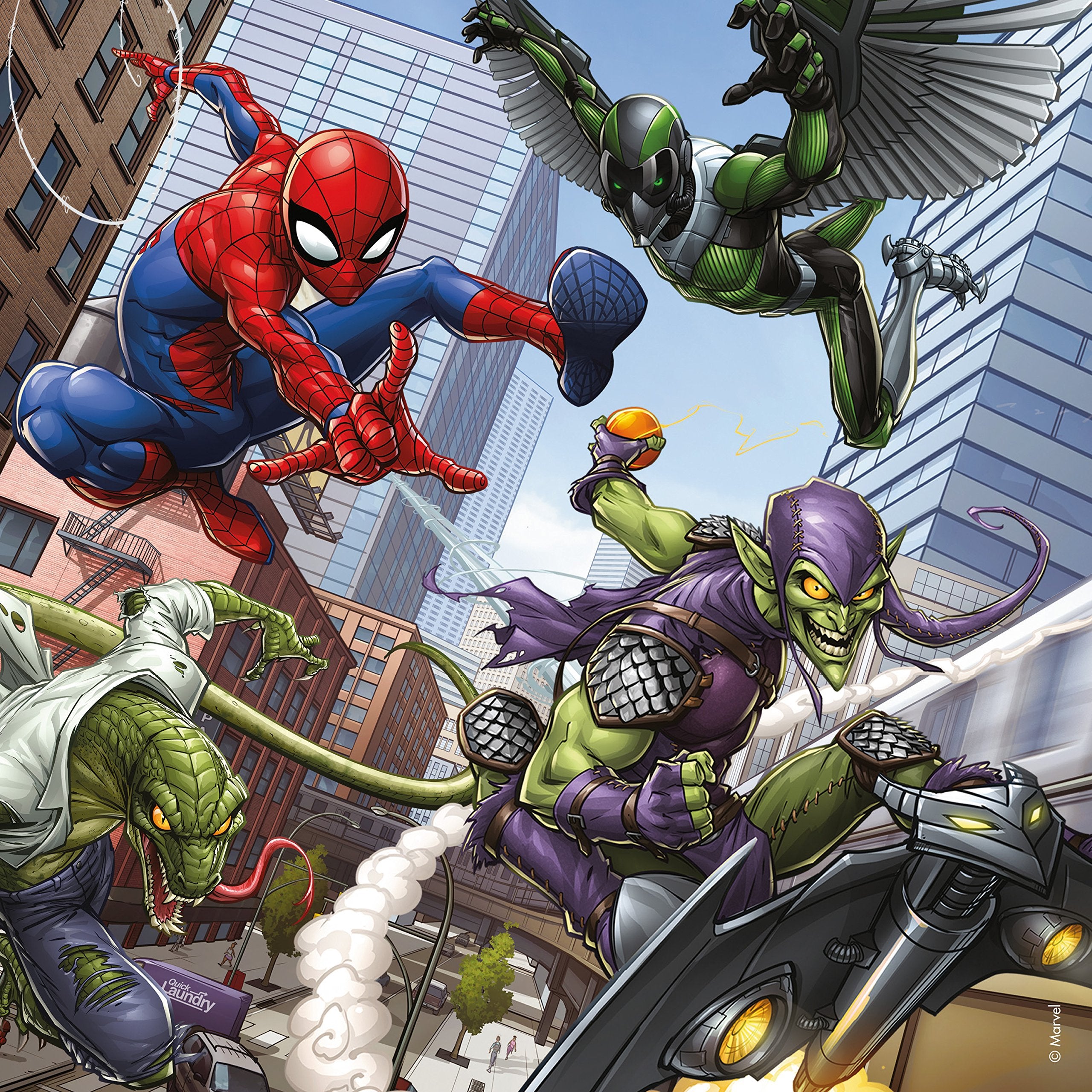 Ravensburger Marvel Spiderman 3x 49-Piece Jigsaw Puzzles - Ages 5+ 8