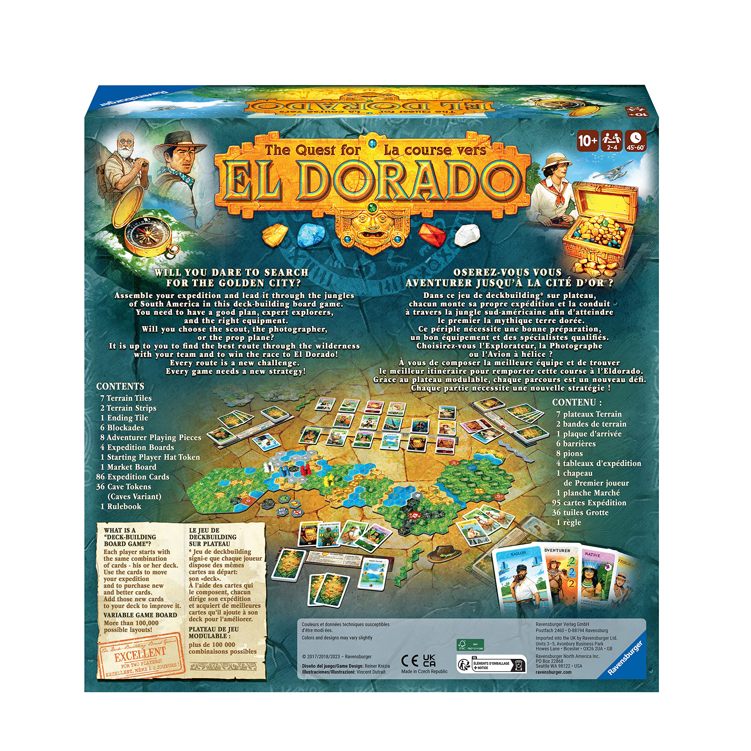 Ravensburger The Quest for El Dorado Strategy Board Game 11