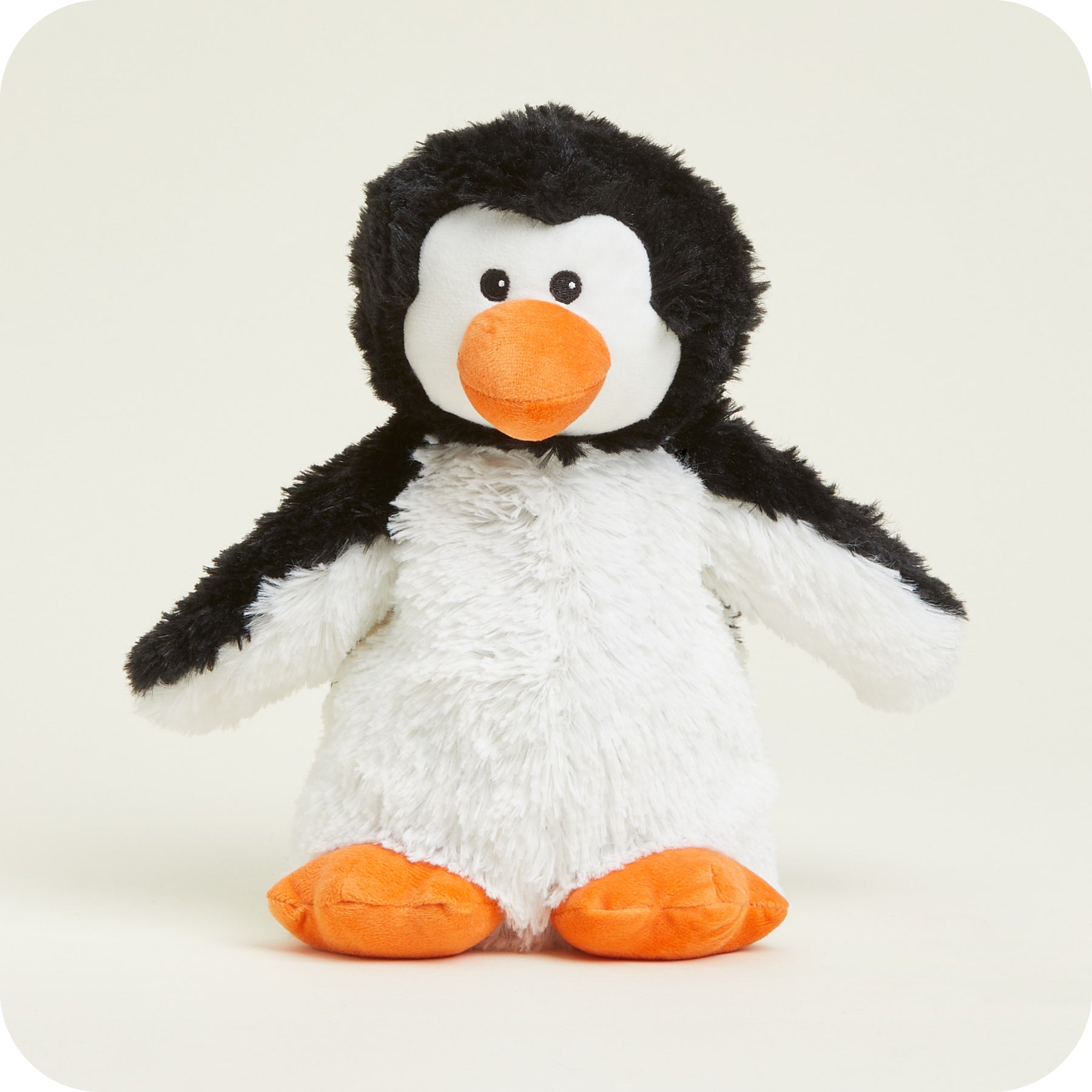 Warmies Black and White Penguin Heatable Plush Toy