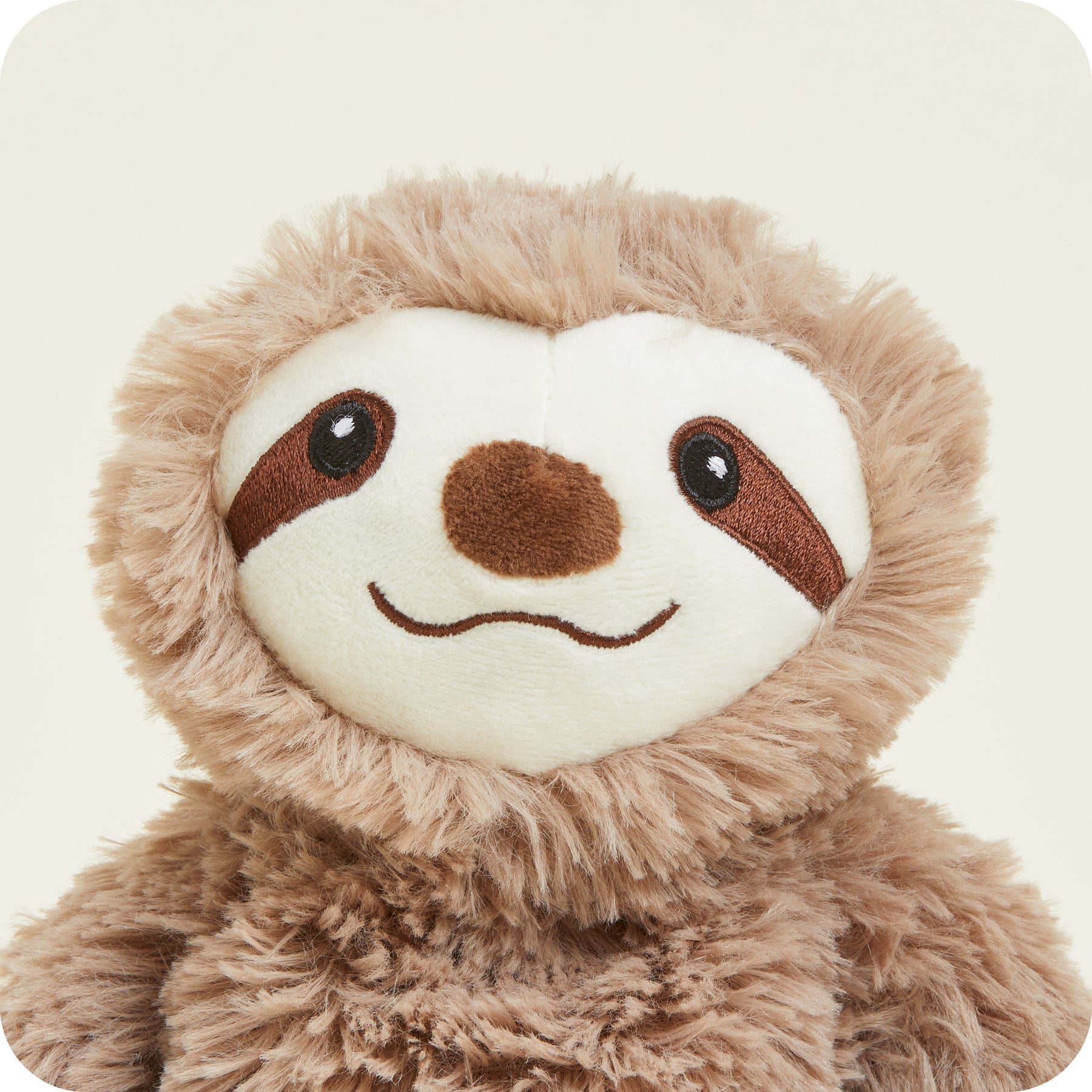 Warmies - Junior 9" Brown Sloth Plushie 4