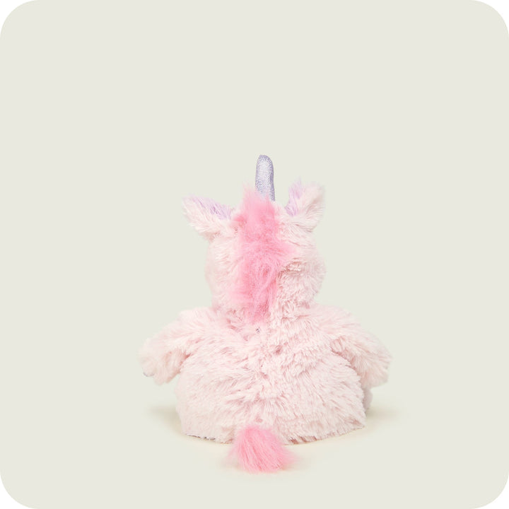 Warmies - Junior Sparkly Pink Unicorn Heatable Plush Toy (JUN-UNI-3)