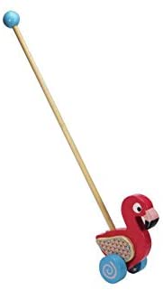 AB Gee 803 38585 EA Flamenco de madera para empujar, rojo