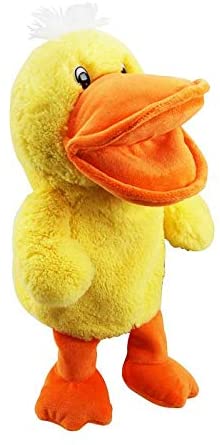 Marioneta de mano de peluche AB Gee 10 en pato