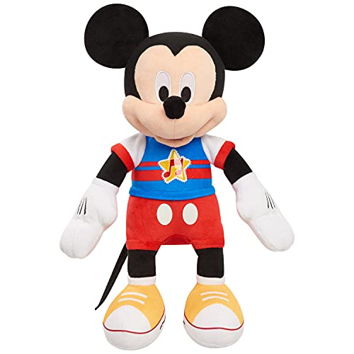 Mickey Mouse Singing Fun Plush - Interactive Light-Up Musical Toy for Kids 3+