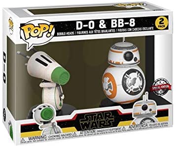 Star Wars D-0 e BB-8 Escluso Funko 44121 Pop!