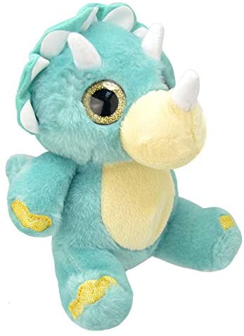 Orbys Wild Planet 25cm Peluche Triceratops hecho a mano, Peluche