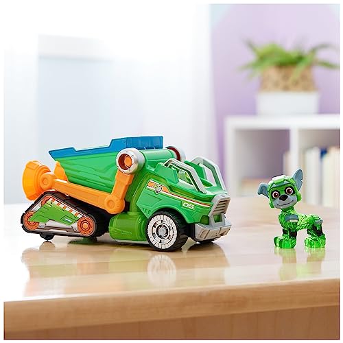 Paw Patrol: The Mighty Movie Rocky Recycling-LKW-Spielset – Lichter, Geräusche und Actionfigur (6067508) 3