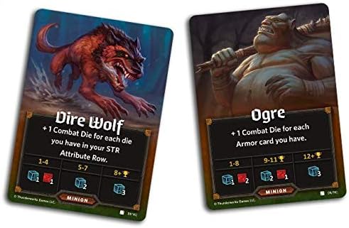 Thunderworks Games TWK2002 Roll Player: Monsters & Minions Expansion, Mixed Colours