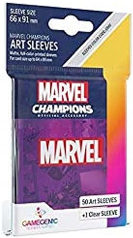 Fantasy Flight Games Marvel Champions Art Sleeves - Marvel Purple (G10108)
