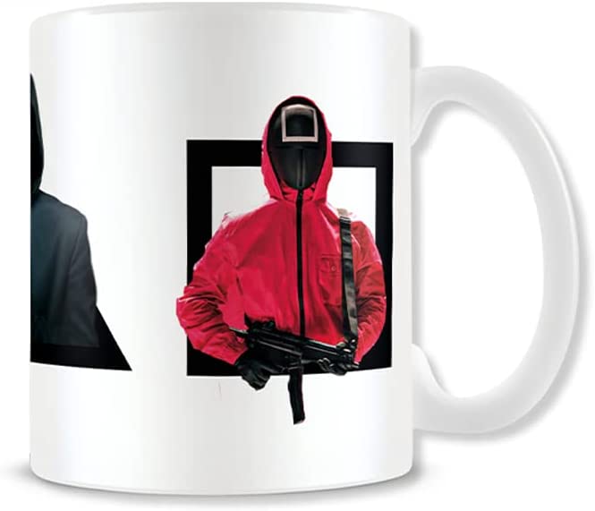 Squid Game Mug Officially Licensed Netflix Mug 11oz (3 Figures)