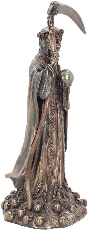 Nemesis Now Santa Muerte Bronze Resin Statue Figurine 5