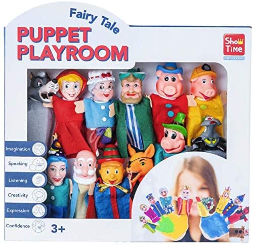 Marionetas de dedo Set de 12 piezas