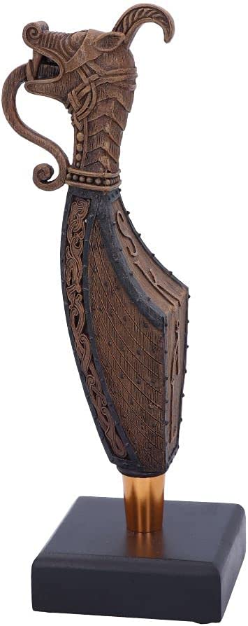 Nemesis Now Danegeld Viking Range - Drakkar Longship Figurine in Bronze 7