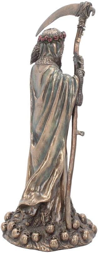 Nemesis Now Santa Muerte Bronze Resin Statue Figurine 3
