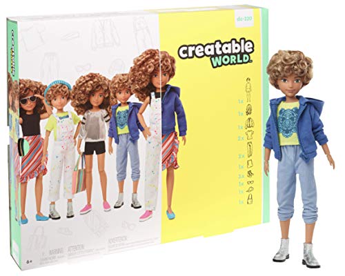 Creatable World GGG56 Deluxe Character Kit - Customizable Doll for Kids 6+