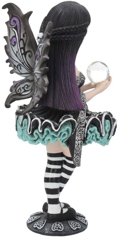 Nemesis Now Mystique Fairy Figurine, Black, 16.5cm