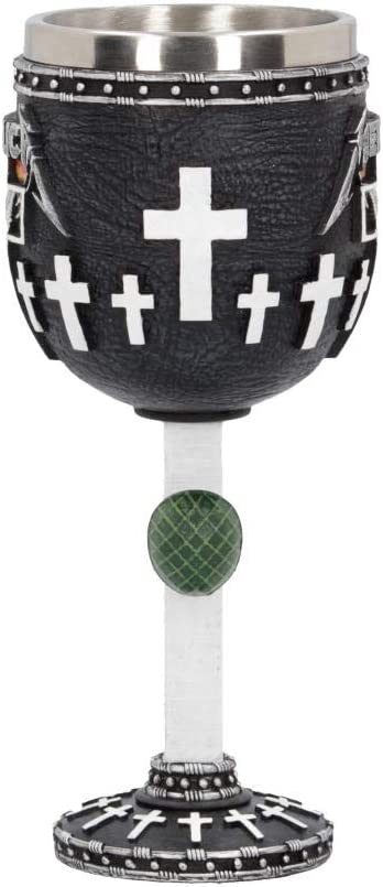 Nemesis Now Metallica Master of Puppets Resin Goblet with Stainless Steel Insert 3