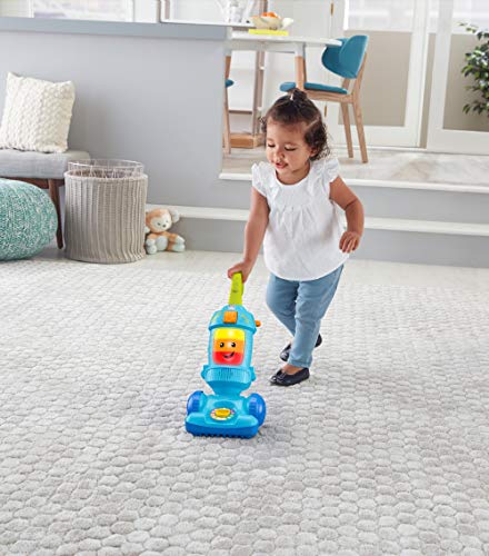 Fisher-Price Laugh & Learn Light-up Learning Vacuum - Educational Push Toy for Toddlers 1-3 Years