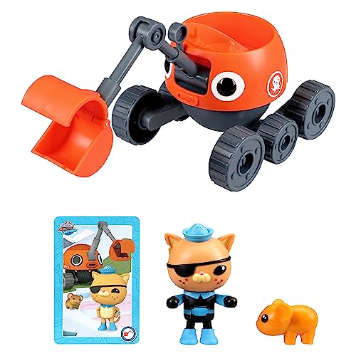 Octonauts Terra Gup 3 & Kwazii Deluxe Vehicle Set - Action-Packed Rescue Play for Kids 5