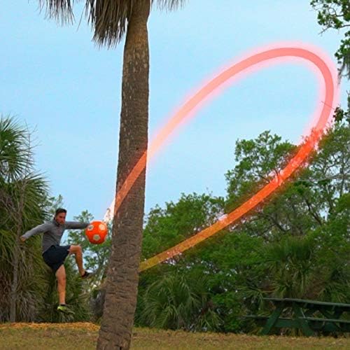 KickerBall 1190 - Aerodynamic Football for Swerving, Curving & Bending Tricks | Ages 6+ 7