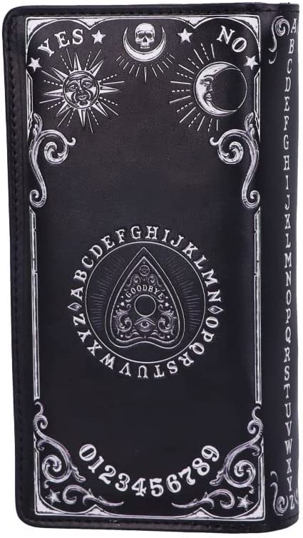 Nemesis Now Spirit Board Planchette geprägte Geldbörse, Schwarz 5