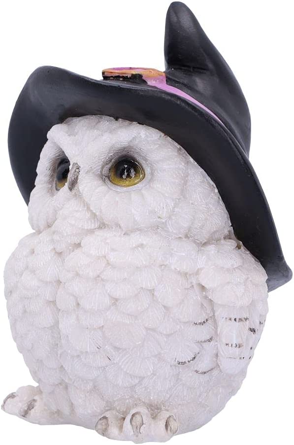 Nemesis Now Snowy Spells Owl Figurine 9cm, White