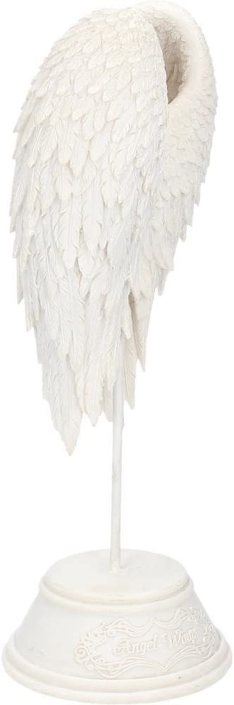 Nemesis Now B0720C4 Angel Wings Figurine 26cm White, Resin