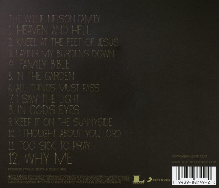 Nelson, Willie - The Willie Nelson Family [Audio CD]