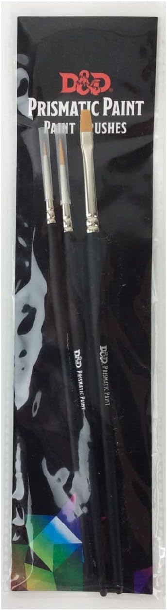 Dungeons & Dragons: Prismatic Paint Brushes Set of 3