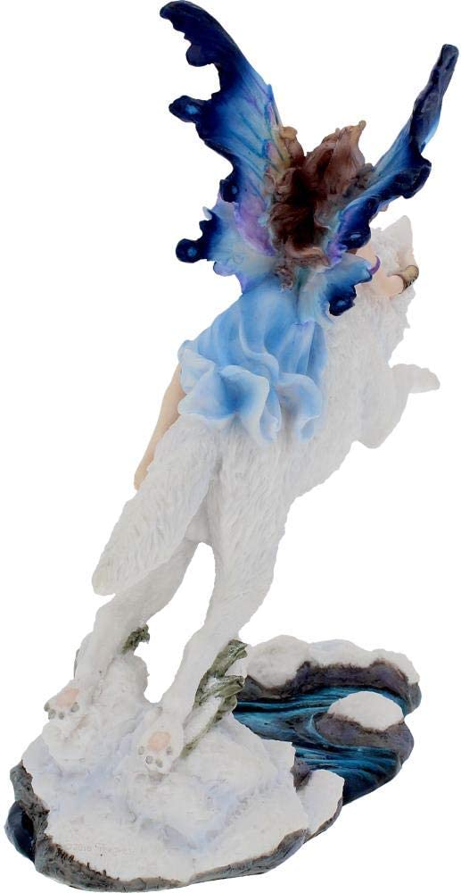 Nemesis Now Free Spirit - Fairy and Wolf Figurine 23.5cm 6
