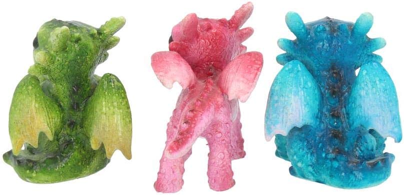 Nemesis Now Tiny Dragons - Set of Three Hand-Painted Resin Figurines 6